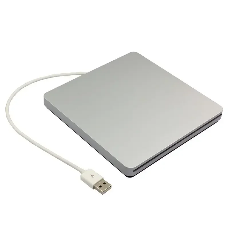 Super Slim External DVD RW USB 2.0 Optical Drive For laptop Macbook Win7 Win8 Win10