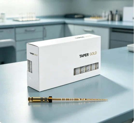 10PKS Dentsply Sirona Gold Rotary Files Dental Endo Root Canal Treatment Dentistry Instrument Tool Equipment