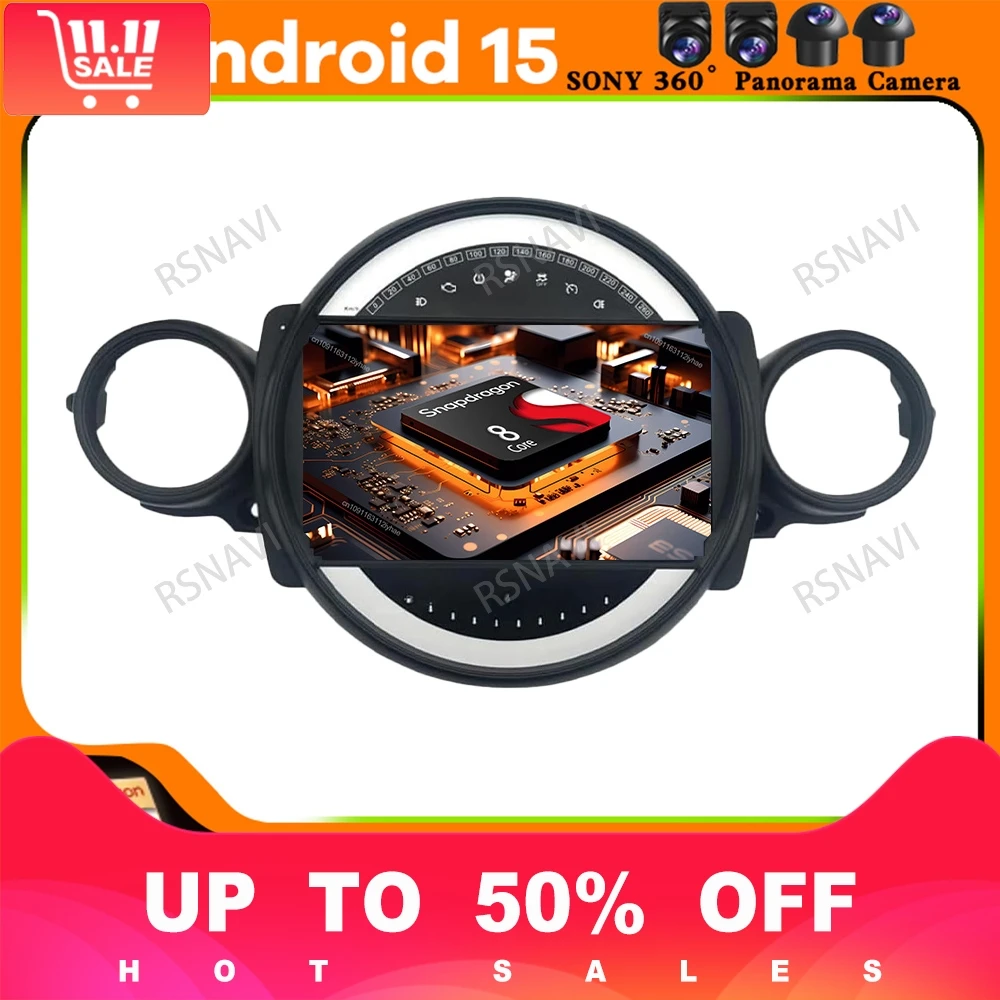 

Android 15 Car Radio For BMW Mini Cooper R56 R60 R51 2006 - 2015 Tesla Model Y Junwiper Opel Astra H Keychain Autoradio Lababa