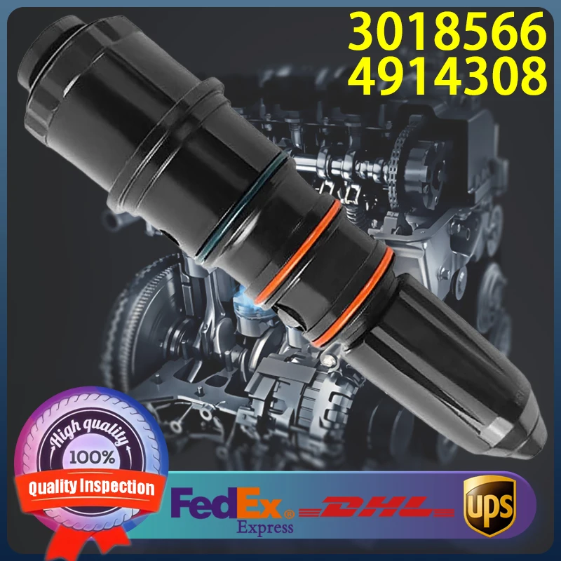 

3018566 High Quality Common Rail Diesel Fuel Injector 4914308 for Cummins Engine N855 NT855 NH855 N14