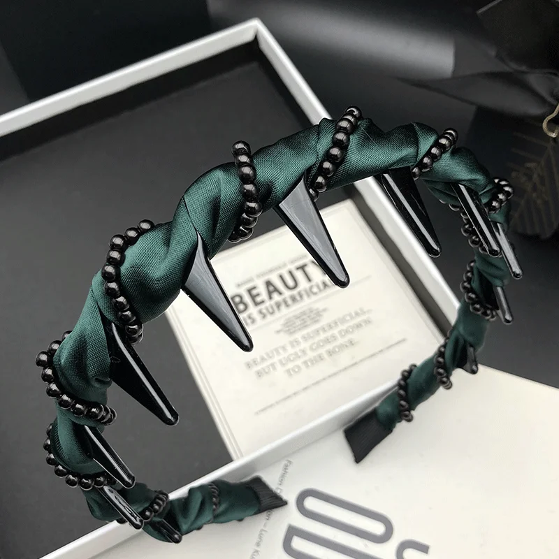 

European and American fashion hair tie headband for women going out, narrow edge headband for hair accessories, face wash headba