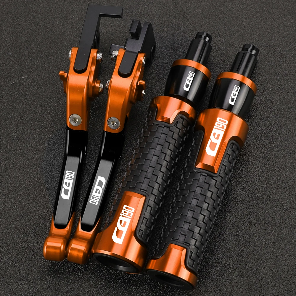 

2024 CB 190 For Honda CB190 CB 190R 2015-2018 2019 2020 2021 2022 2023 Brake Clutch Levers Handlebar Grip Handles bar Hand Grips