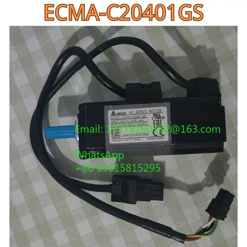 

Used motor ECMA-C20401GS functional test OK, fast delivery