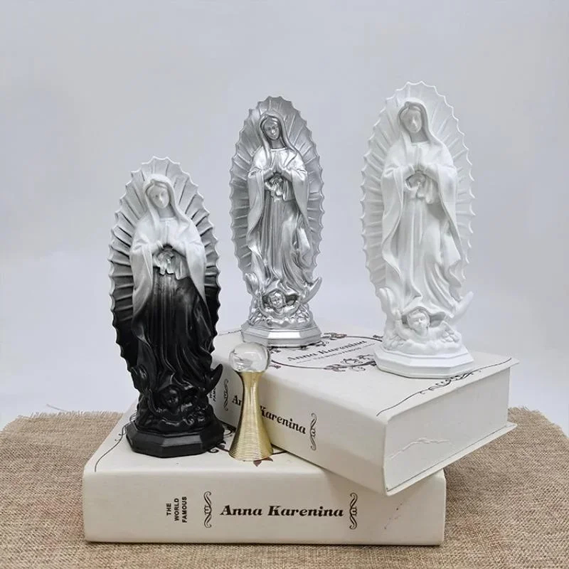 Wholesale Of Mexican Virgin Mary Home Furnishings Porch Decoration Church Resin Crafts Shooting Props By Manufacturers Figurines
