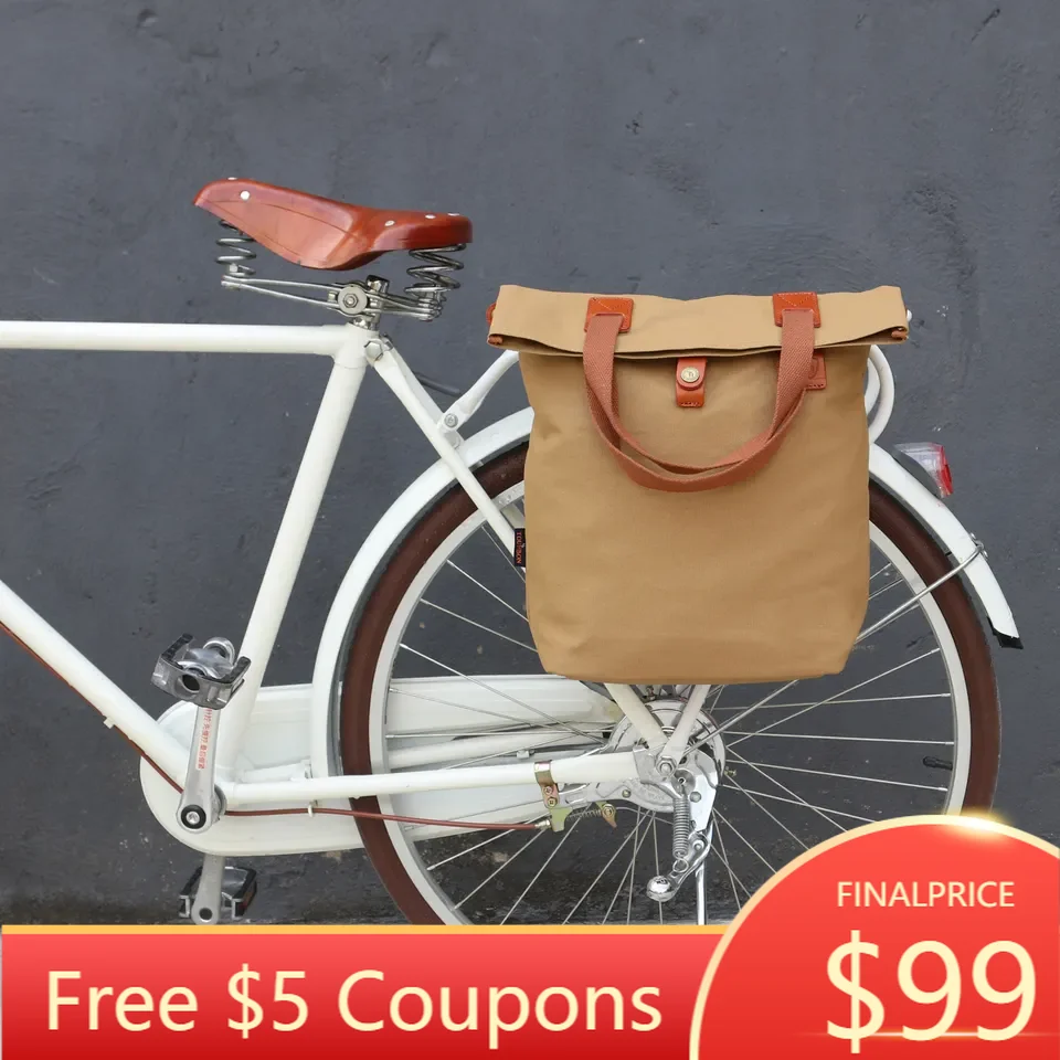

New Farradtaschen Laptop Backpack Functional Bicycle Pannier Bike Saddle Bag Laptop Backpack