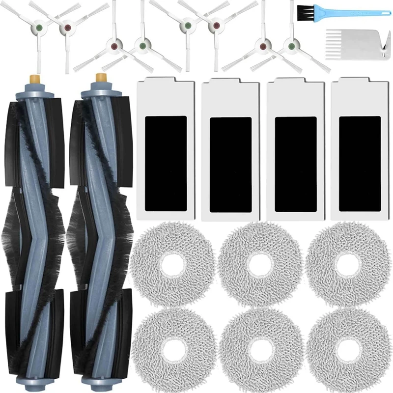 ملحقات AC66 لـ Ecovacs Deebot T20 Omni، قطع غيار للمكنسة الكهربائية Ecovacs Deebot T20 E Omni