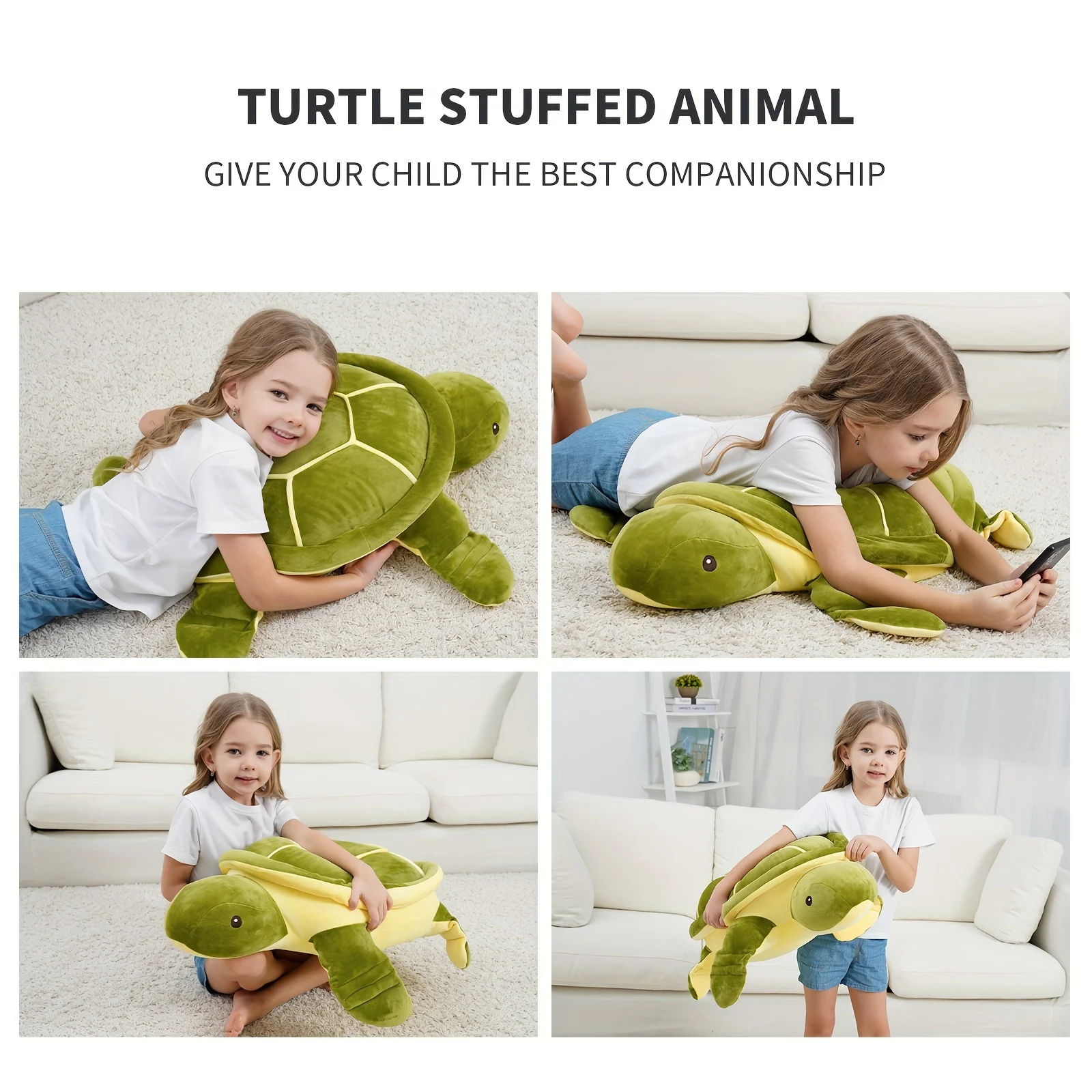 28-inch gigantisch pluche schildpadspeelgoed - ultrazacht oversized oceaanschildpadkussenspeelgoed, PVC-vrij, perfect verjaardagscadeau voor jonge volwassenen,