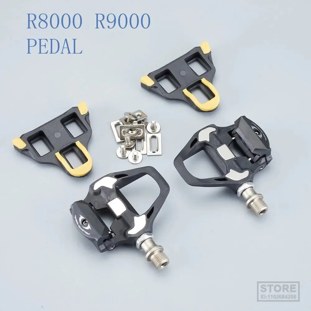 for Ultegra PD-R8000  Road Bicycle Bike Pedals Clipless  With SM-SH11 Cleats Cycling Pedal Accessories