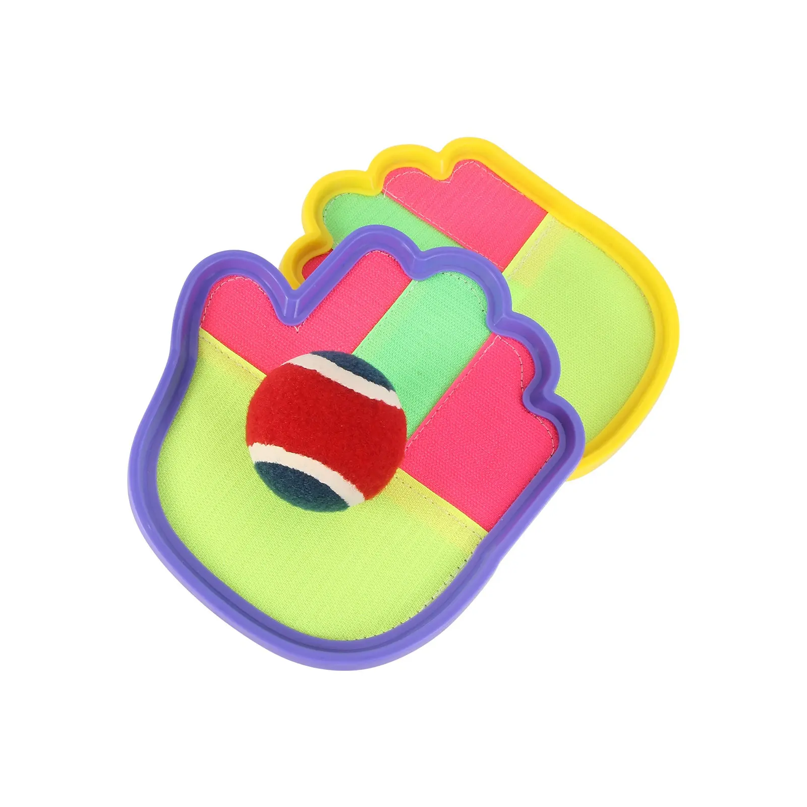 

Hand Design Paddle Tennis Outdoor Play Equipment ' Ball Catching Stick Game Toss