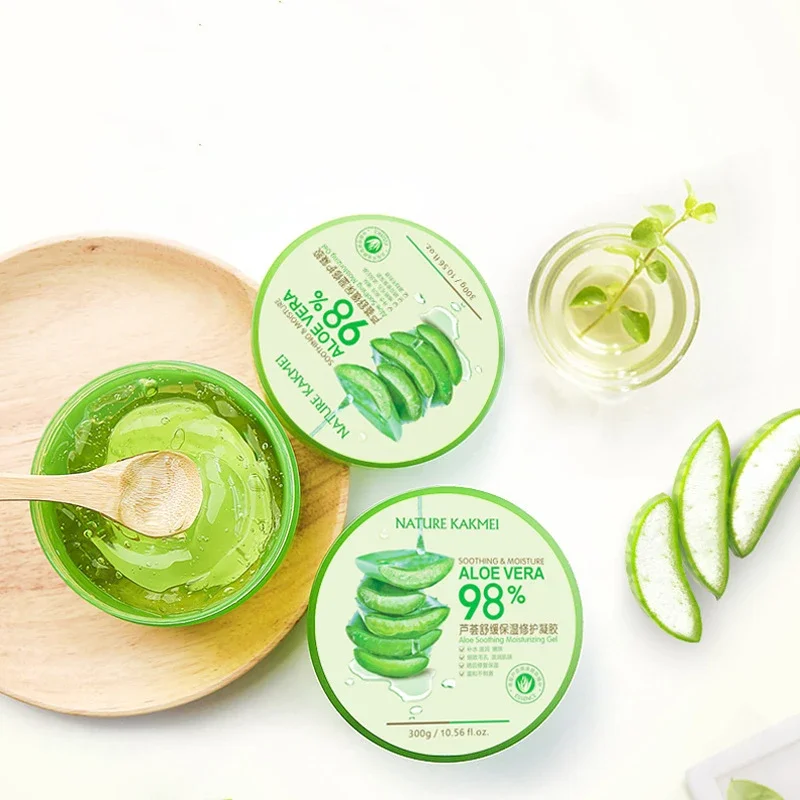 

98% Aloe Vera Soothing Repair Moisturizes Deep Hydrating Gel Remove Acne Moisturizing Day Cream After Sun Lotions Skin Care