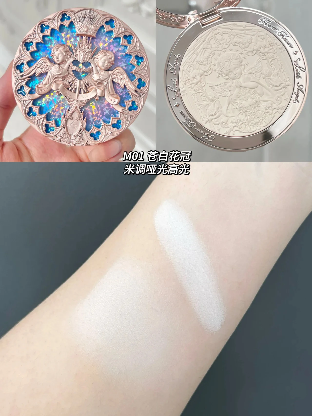 The Flower Knows Little Angel Collection Relief Highlight Gesichtspuder iluminador Makeup Contour Highlighter Palette 8g/0,3Fl.oz – Detail 31