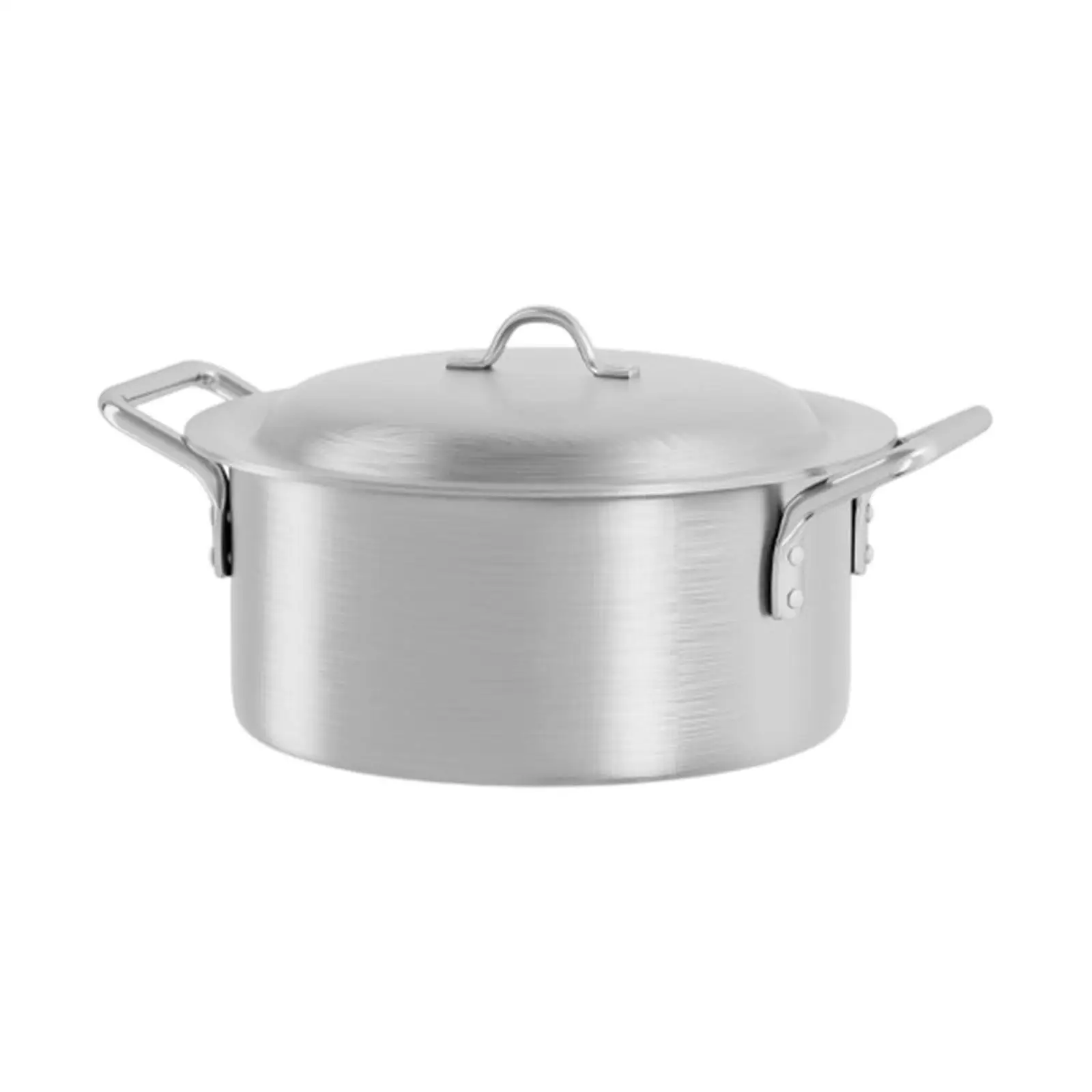 

Aluminum Stockpot Sauce Pot Deep Portable Multifuctional with Lid Soup Pan for Stew Household Breakfast Soup Vegetable