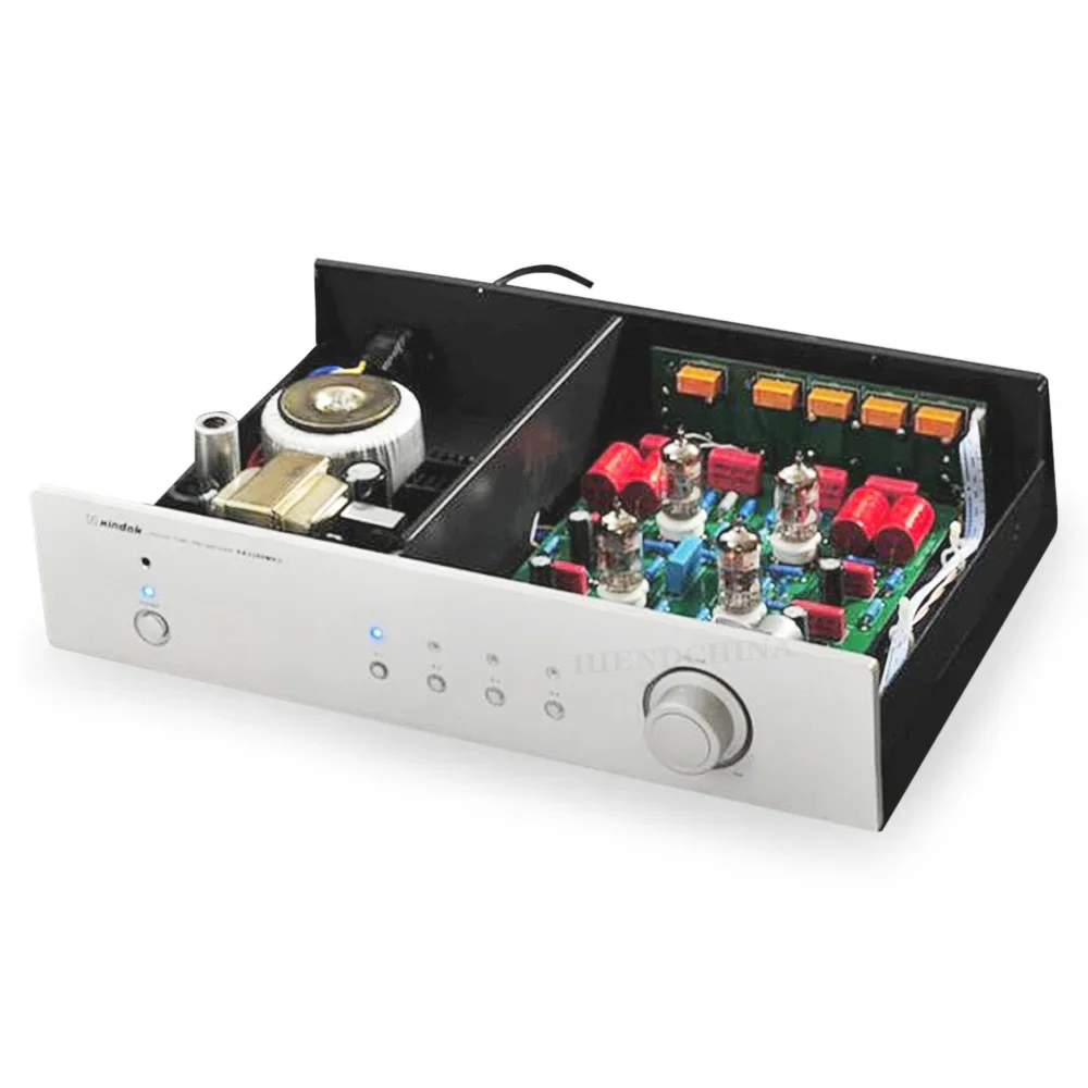 XDK-003  HIFI audO XA3200MKII Vacuum Tube Pre Amplifier 12AT7*2, 12AX7*2 Remote Control PRE AMP Input: 1*RCA