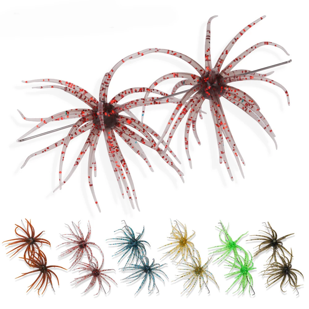 

Floating Sea Urchin Soft Bait Bite-Resistant Tear-Resistant High-Elasticity Bio-Mimetic Sea Urchin for Black Pit Wild Fishing
