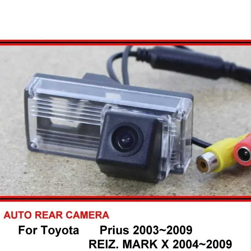 For TOYOTA Prius Rize Mark X 2003~2009 Car Reverse Backup HD CCD Rearview Parking Rear View Camera Night Vision