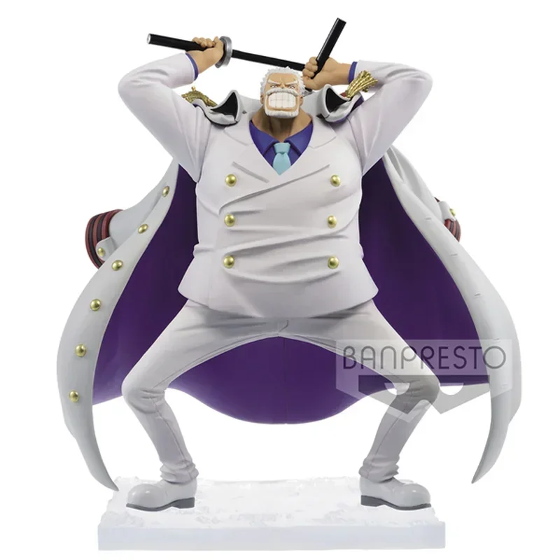Op voorraad Originele Bandai BANPRESTO Magazine One Piece Monkey D Garp Anime Action Figure Speelgoed Gift Model Collection