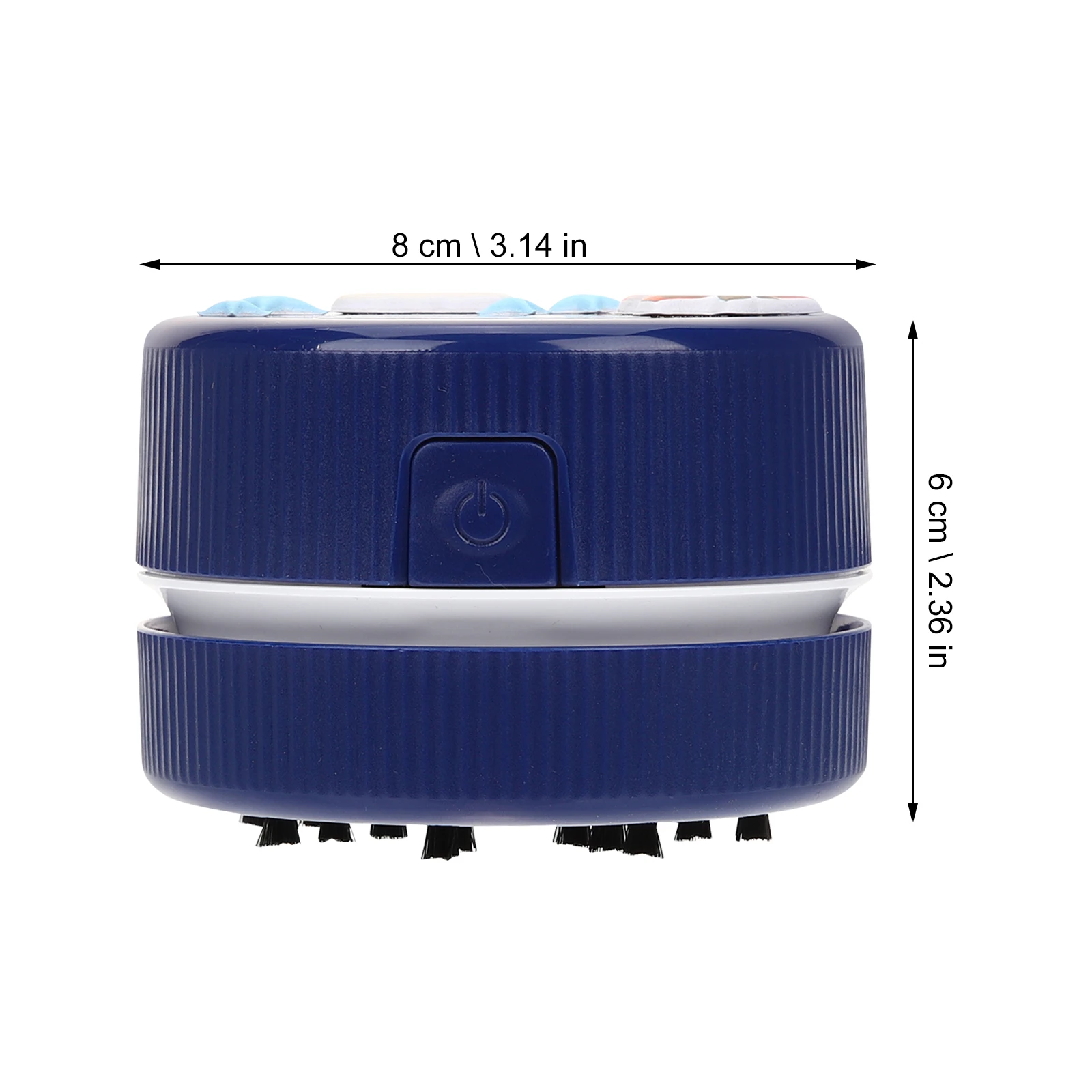 

Cordless Mini Desktop Cleaner Rechargeable Table Vacuum Powerful Suction Lightweight Dust Collector for Desk Keyboard Pet Hair