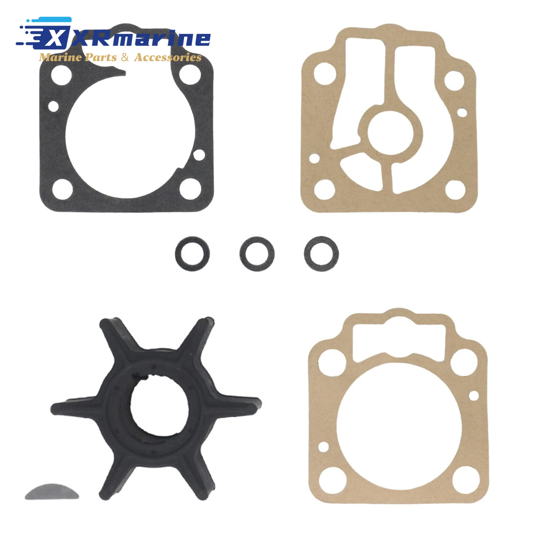 

3C8-65021-2 Outboard Impeller Repair Kit Fits for Nissan Tohatsu NSD40 MD40 NSD50 MD50 MFS40A MFS50A 3C8-65021-1 3C8-65021-0