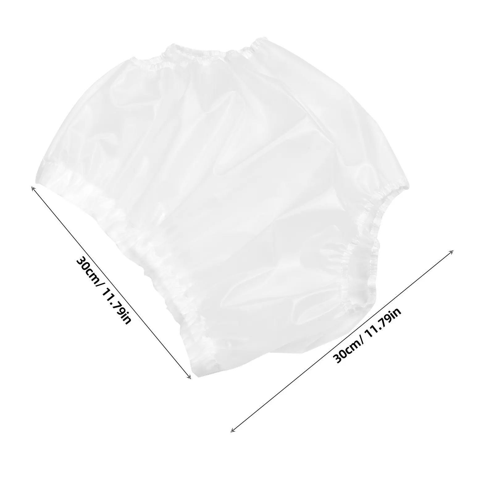 Waterproof Tpu Diaper Cover Unisex Leakproof Adult Plastic Pants Cover Comfortable Fit for Home Travel Diaper Covers for Male