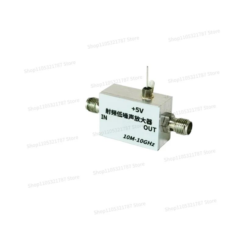 10M-10GHz Ultra-wideband Low Noise Amplifier, High Flatness 20dB Gain, Wideband Small Signal Amplification