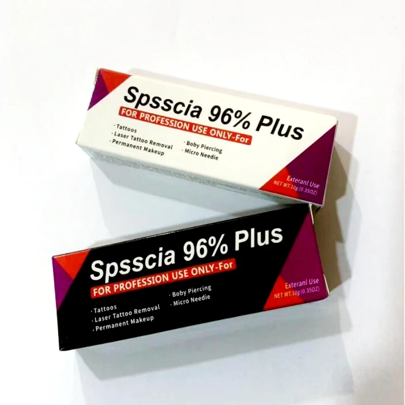 2023 New Arrival Spsscia 96% Plus Tattoo Cream Before Permanent Makeup Microblading Eyebrow Lips 10g