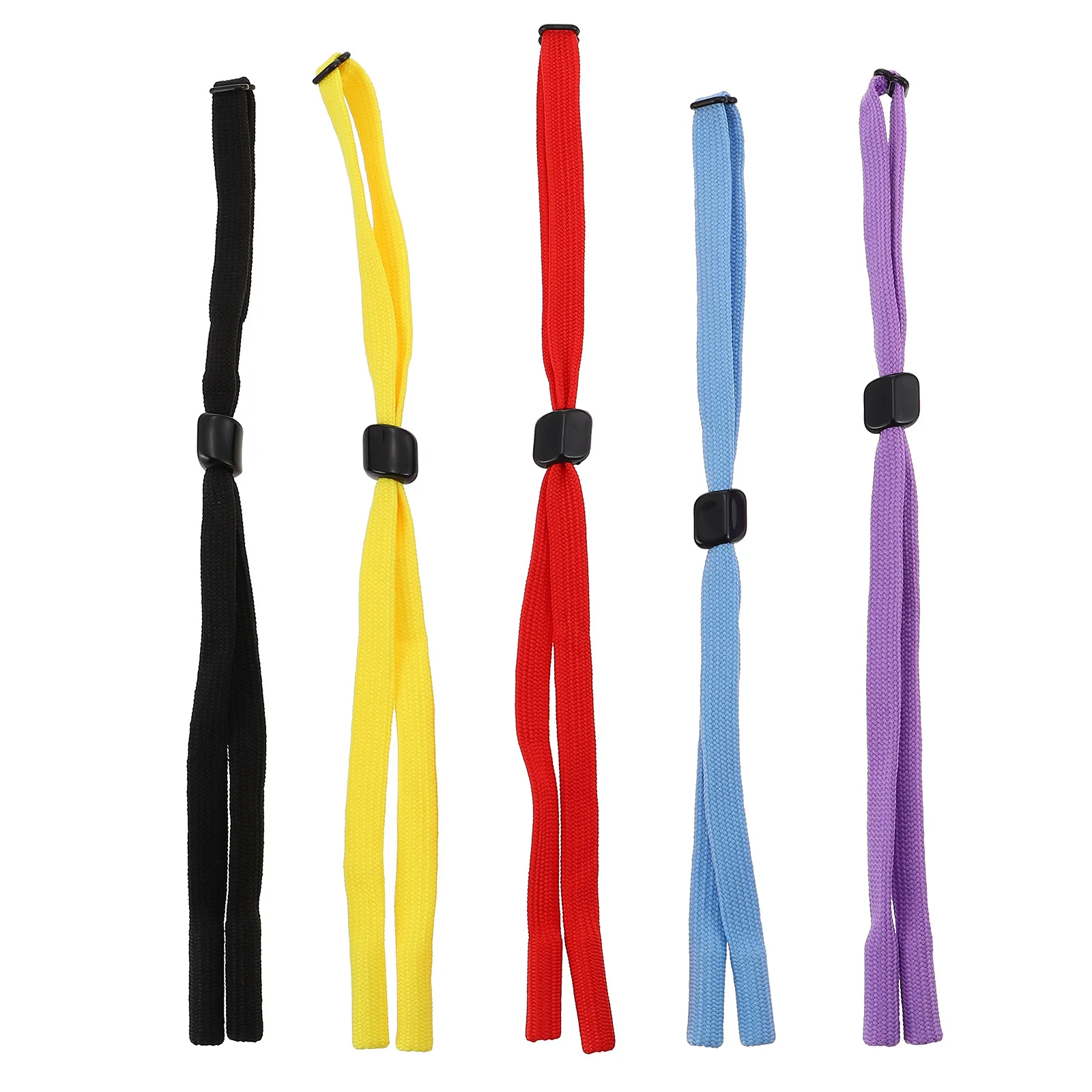 5Pcs Glasses Lanyards Wear-Resistant Adjustable Eyeglass Holder Anti-Lost Portable Sunglasses Strap Practical Accessory