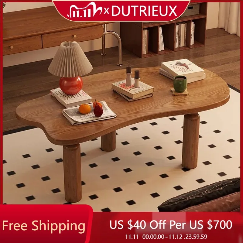 

Xenomorph Creative Coffee Table Japanese Style Modern Minimalist Trendy Coffee Table Unique Luxury Mesas Bajas Room Decorations