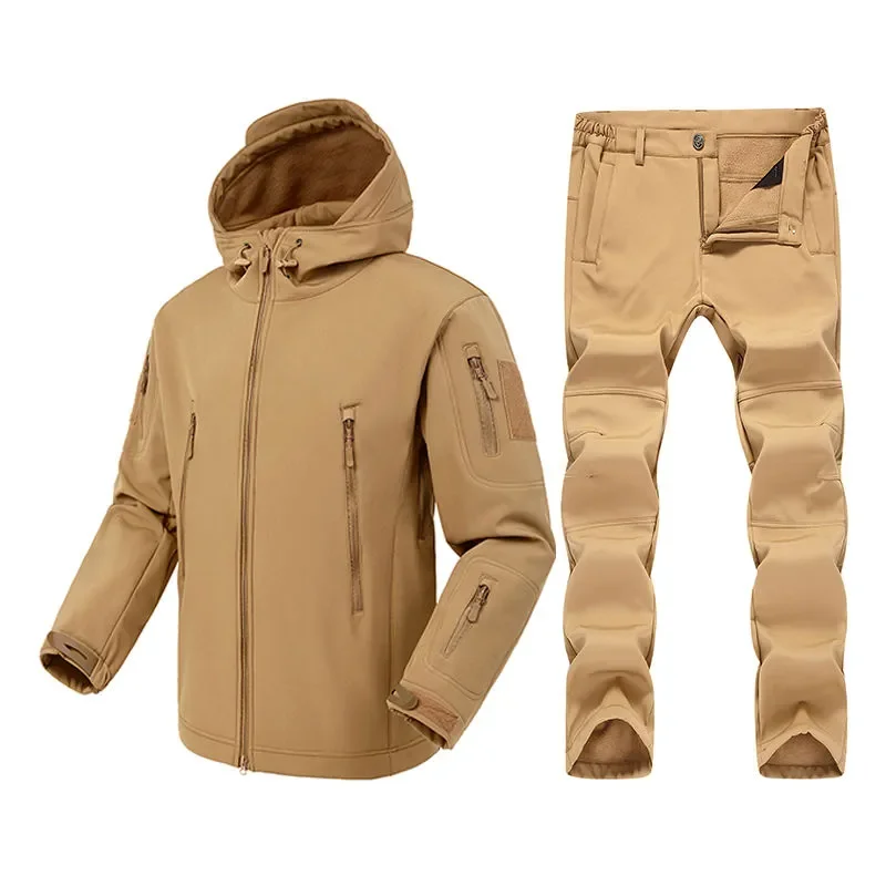 Men's Winter Autumn Fleece Jac - đánh giá và giá Outdoor Camping Jacket