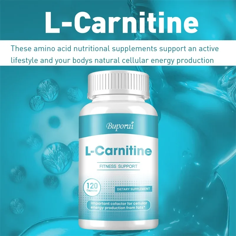 L-Carnitine - Energy Production, for Boosted Metabolism Appetite Suppressant, Fat Burner, Promotes Muscle Growth