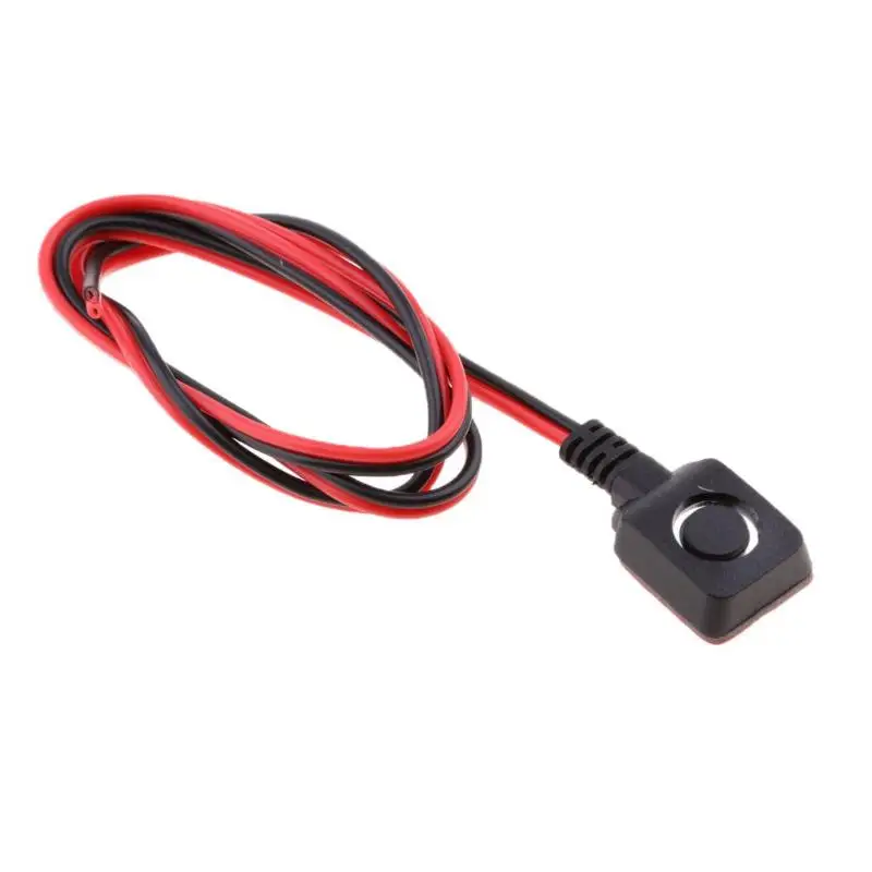 2Pcs Plastic Emergency Panic Push Button Switch Automotive Security Alarm Trigger Vehicle System Modification Repair Accessory