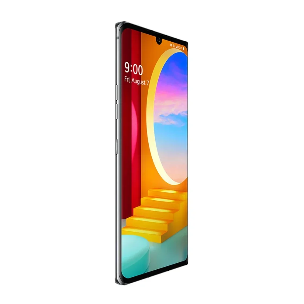 هاتف LG G9 VELVET G900VM G900TM 5G الأصلي NFC 6 + 128GB 48MP + 16MP ثماني النواة G9 VELVET الهاتف المحمول