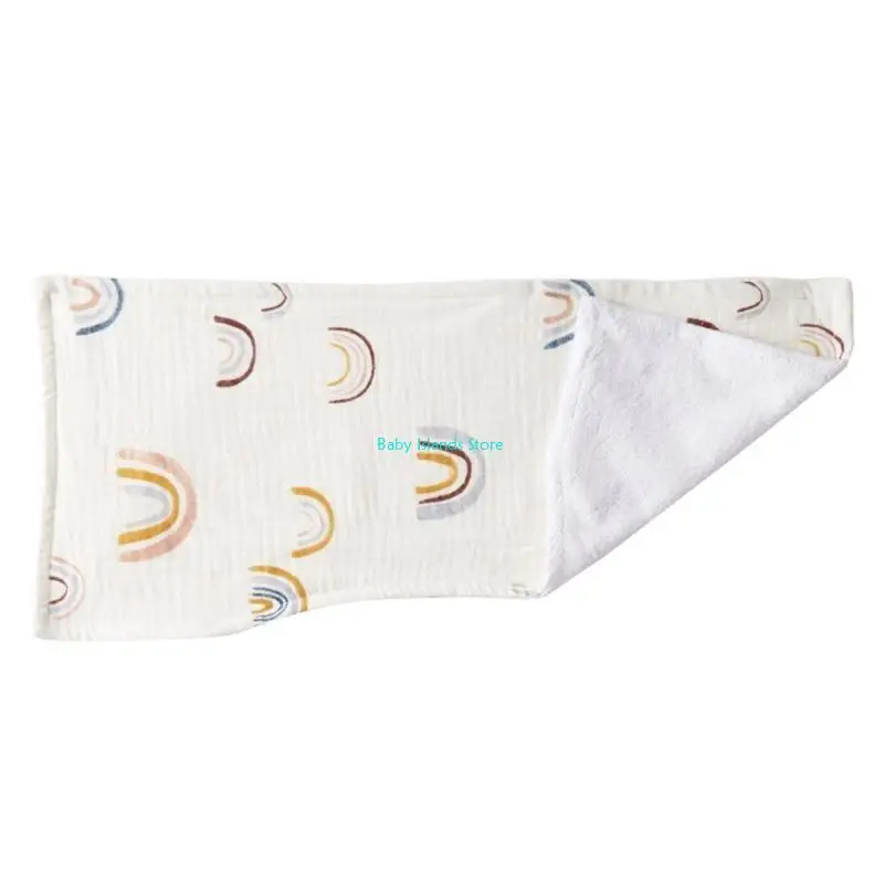 Toalla saliva infantil K92d Toallas algodón para niñas para niños, niños pequeños alimentando baberos para lavadores