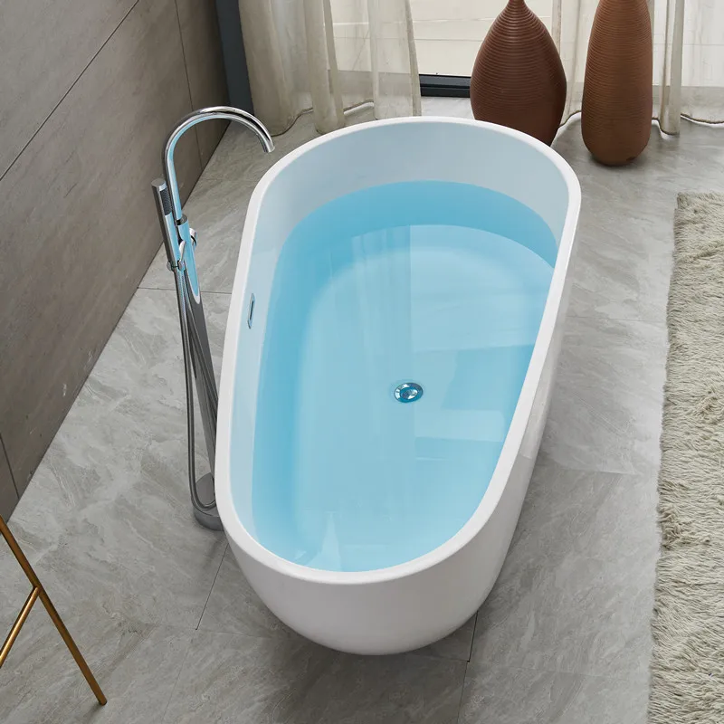 Adult independent thin edge insulated bathtub Japanese style bathtub