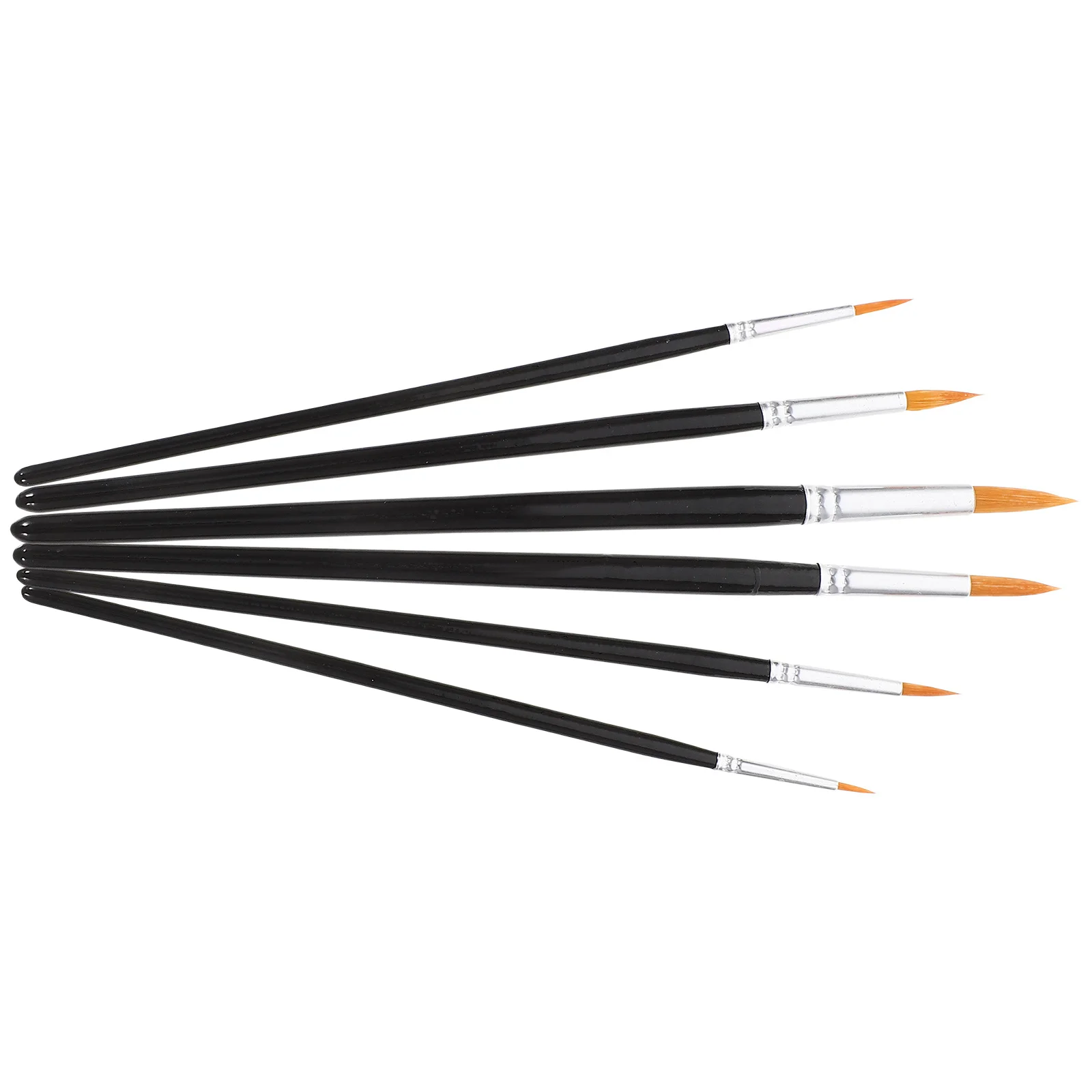 

6pcs Multifunctional Painting Brush Set Nylon Hair For Watercolor Oil Acrylic Gouache Fine Tools Miniature