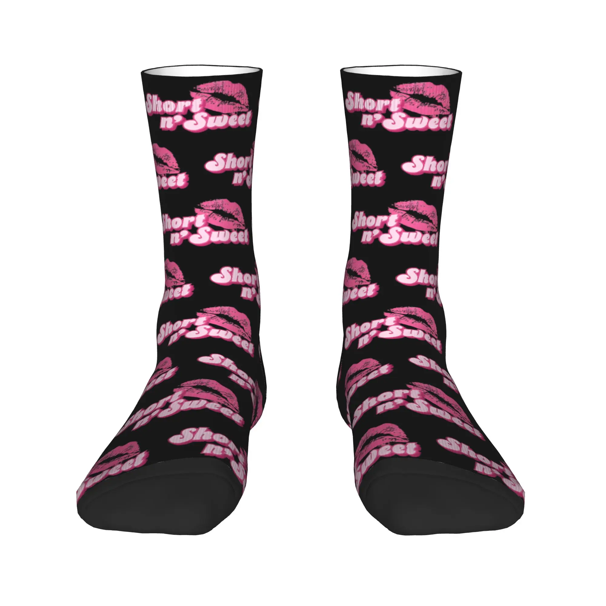 サブリナ・カーペンター ストッキング ショート n'sweet テキスト 原宿靴下 通気性靴下 春ランニング プリント抗菌靴下