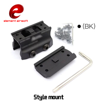 Tactical Metal MOR5 T01 T02 Red Dot Sights Mount For Huting Rifle AR15 M4 Scope Mount DD Riser Increased Mounting Base
