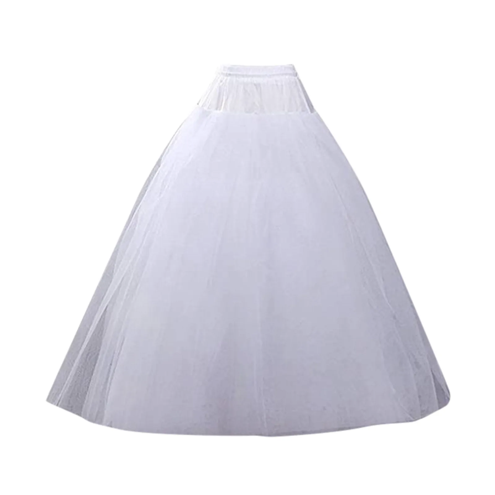 Dames Bruiloft Onderrok Een Lijn Petticoat Voor Trouwjurk Off Shoulder Prom Jurk Slip Vrouwen Onderrok Voor Bruidsjurken