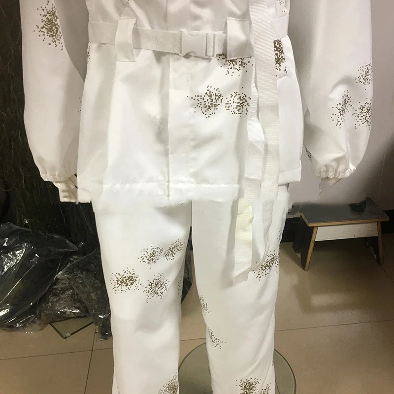 Costume Ghillie numérique de neige, vêtements de Camouflage de survie Cs Jesus, costume Ghillie de poulet de chasse