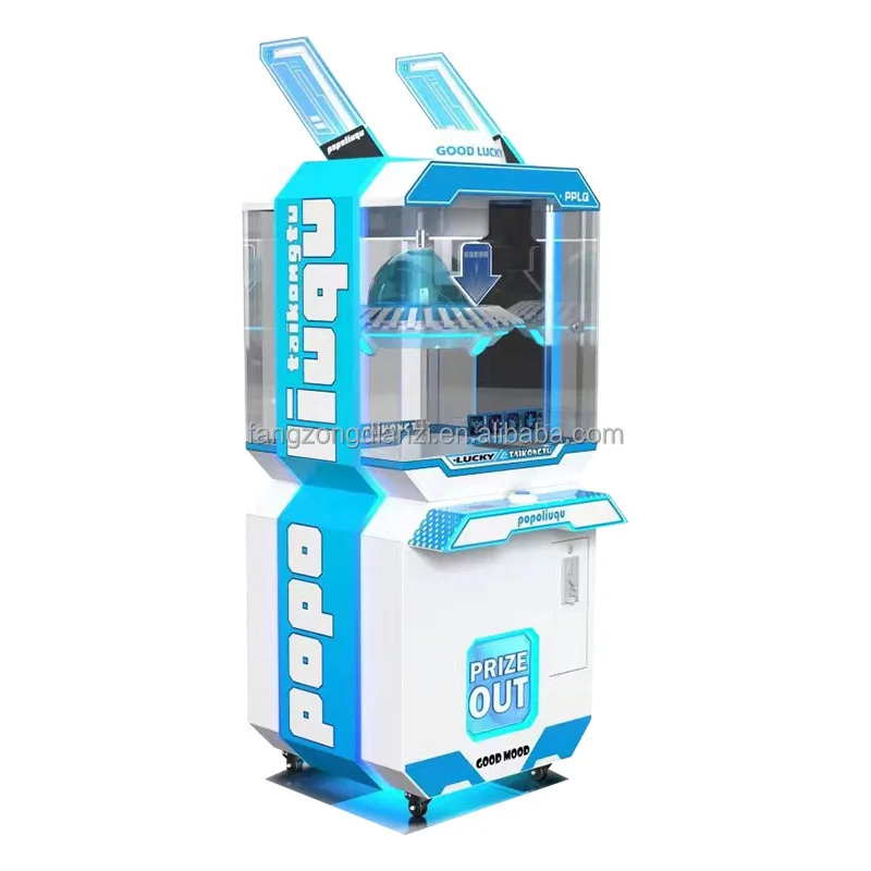 Amusement Game Center Gift Claw Machine High Quality Slot Machine Space Rabbit Clip Machine Lucky Space Map