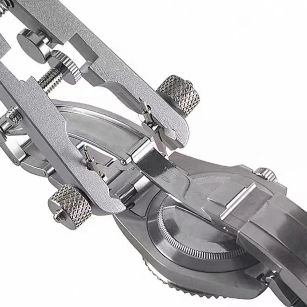 مشاهدة الربيع بار ذو طيات مجموعة أدوات الربيع بار الملقط أداة لمشاهدة المعصم العصابات حزام إزالة إصلاح إصلاح مجموعة أداة إصلاح الساعة