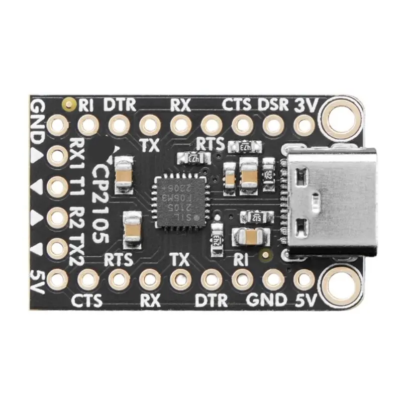 N93RNEW! For Arduino/Raspberry Pi Compatible 6065 CP2105 Friend USB To Dual Serial Module Dual UART Interface