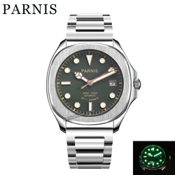 Parnis 39mm Miyota Automatic Men's Casual Watch Sapphire Crystal Luminous Marker