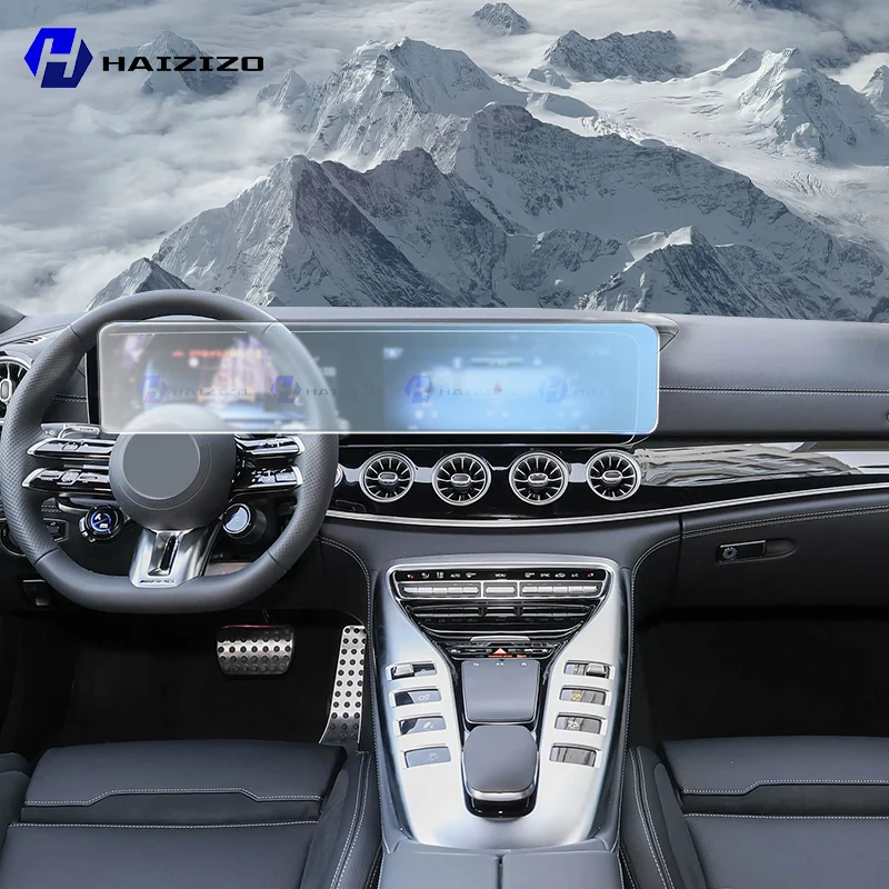 For Mercedes-AMG GT 43 53 4-Door Coupe X290 2021-2026 Car Interior Matte Screen Protector LCD Screen TPU Film Scratch Resistant