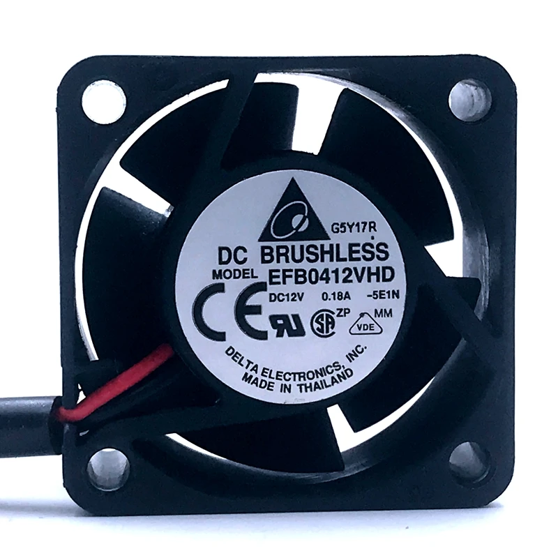 Brand new  for delta EFB0412VHD 4020 4cm 40mm DC 12V 0.18A 2-pin 1U case axial cooling fans