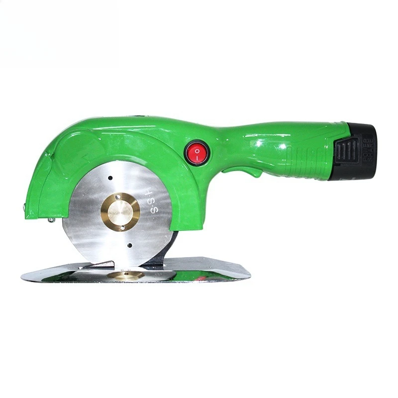 New design wireless brushless round knife cutting machine for garment factory spare parts support