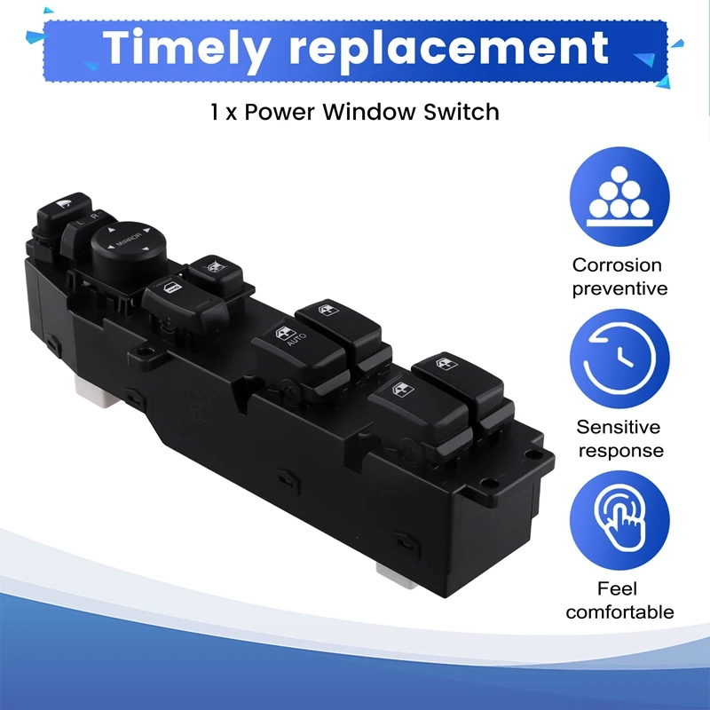 For Hyundai Veracruz 2007 -2012 Power Window Switch Driver Side Power Window Master Control Switch 93570-3J000WK