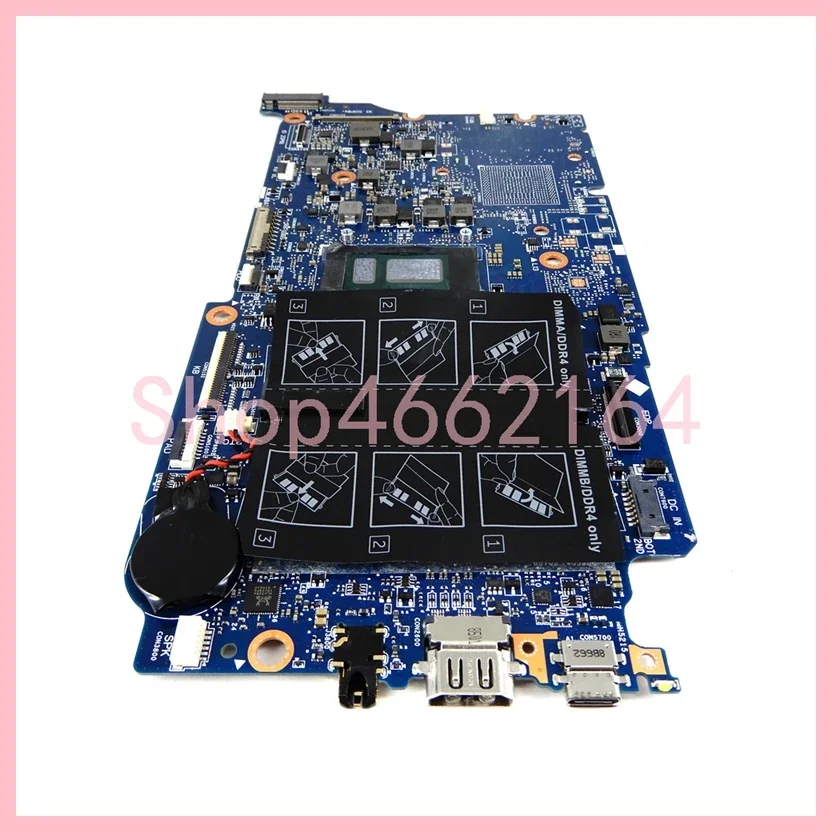 Imagem -05 - com i3 i5 I78th Gen Cpu Uma pm Notebook Mainboard para Dell Inspiron 13 5370 5471 Laptop Placa-mãe 100 Testado ok Armani13