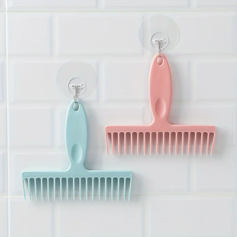Miscellaneous household broom, hair removal teeth comb, long handled broom, hair removal cleaning scraper