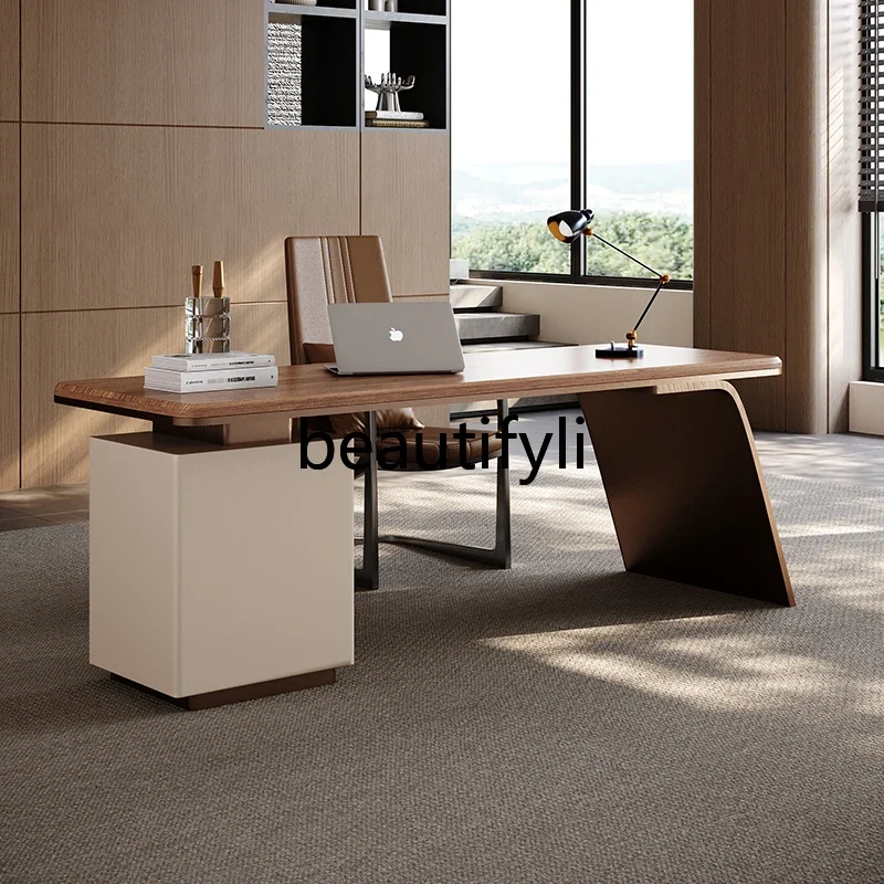 F45 All Solid Wood Desk Modern Minimalist Home Calligraphy Office Computer Desk