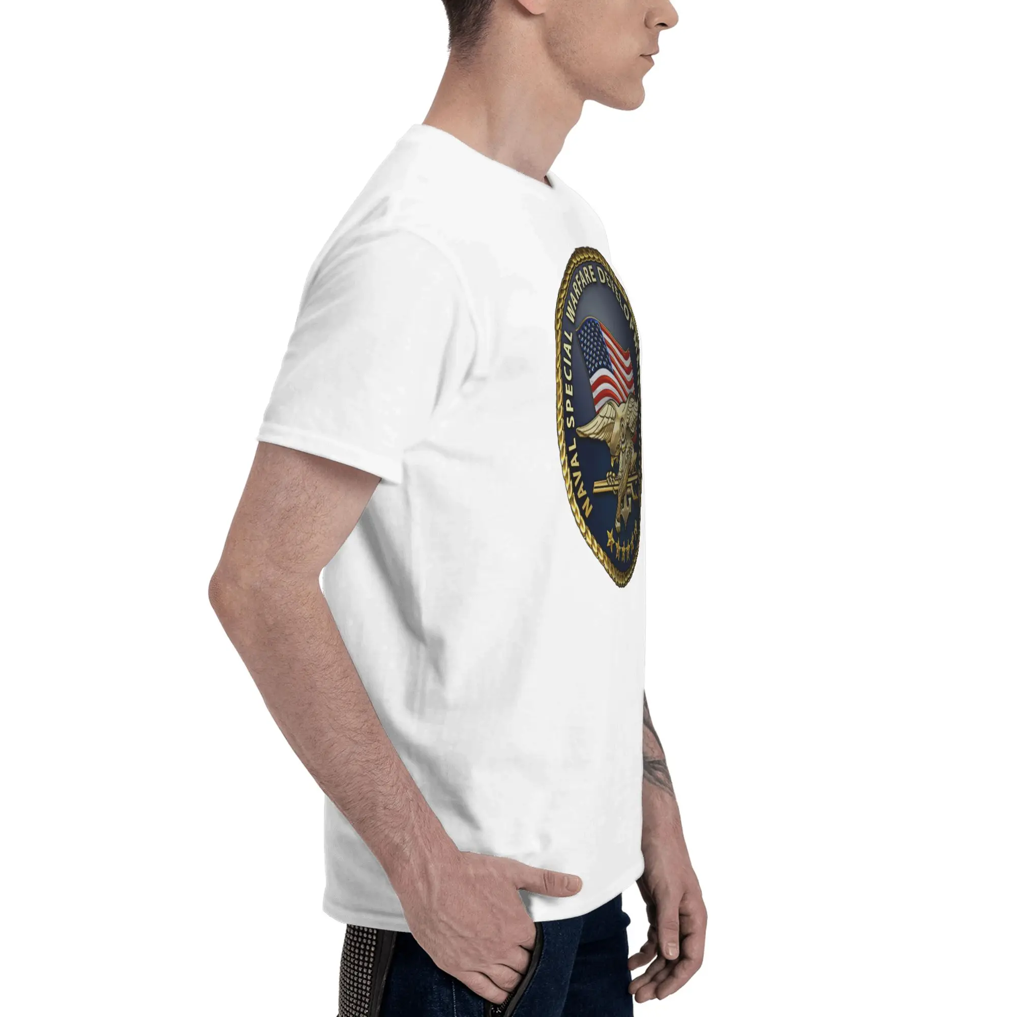 Navy Seal Team 2020 Slim ed Campus Style Reversible T-shirt Fresh Youthful Feeling Women's T-shirts